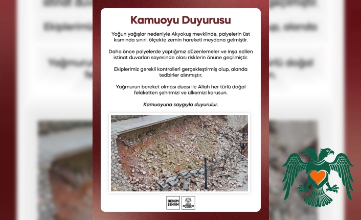 Konya AKOM'dan Akyokuş Açıklaması: Zemin Hareketi Kontrol Altında