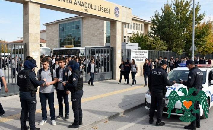 Konya'da Okul Çevrelerinde Kuş Uçurtulmuyor: Güvenlik Önlemleri Üst Seviyeye Çıkarıldı