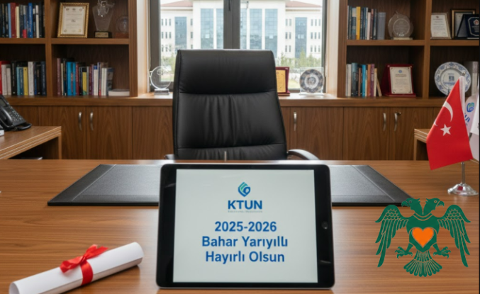 KTÜN Rektörü Prof. Dr. Osman Nuri Çelik'ten Yeni Dönem Mesajı