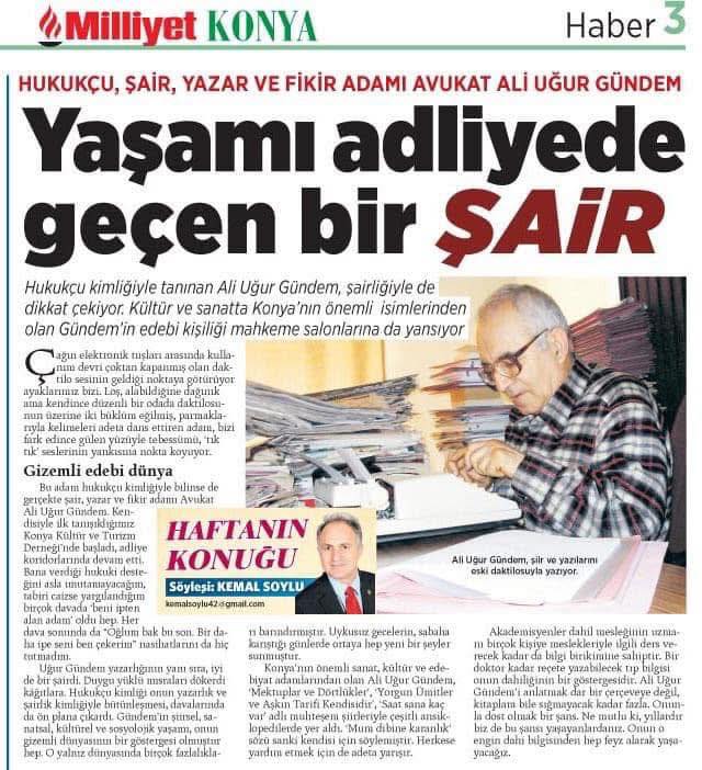 Hukuk Camiasının Acı Kaybı: Avukat ve Yazar Ali Uğur Gündem Vefat Etti